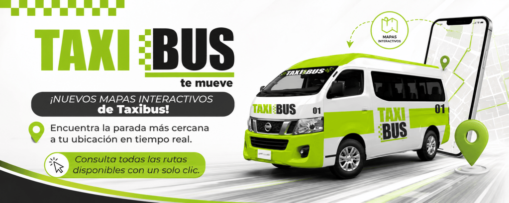 TaxiBus te mueve: nuevos mapas interactivos